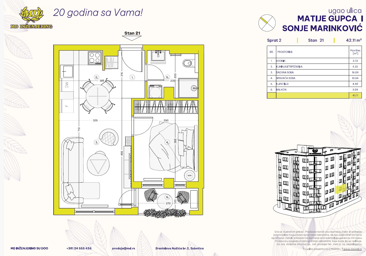 Stan Centar III ID#925