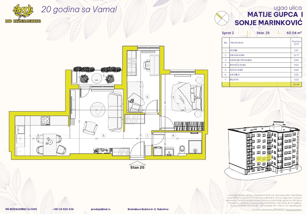 Stan Centar III ID#925